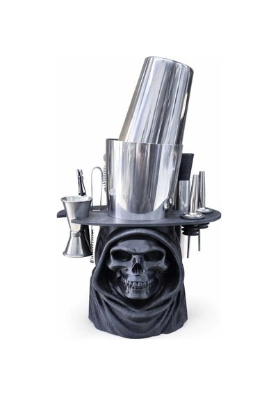 Reaper Standlı Kokteyl Hazırlama Seti Boston Shaker 700 Ml - Reaper