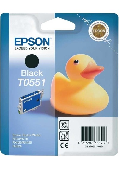 Tonersepeti Epson T0551-c13t05514020 Siyah Kartuş