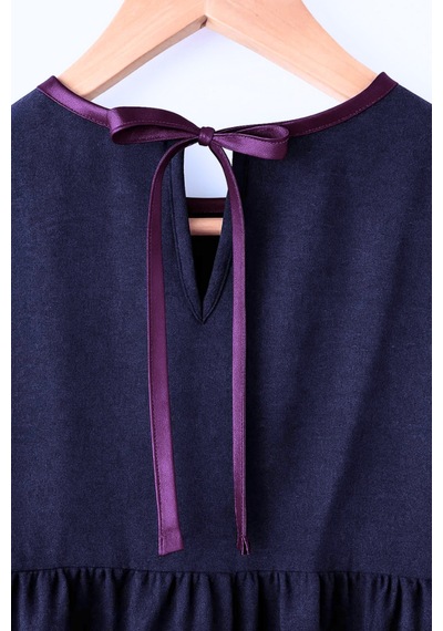 Angel&co. Girls Clothing Lacivert Mevsimlik Pamuk Kız Çocuk Midi Elbise Lacivert Lacivert Angel&co. Girls Clothing Lacivert Mevsimlik Pamuk Kız Çocuk Midi Elbise Lacivert Lacivert