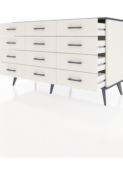 Kronos Konsol 12 Çekmeceli 132x59x83 Aytaşı-antrasit/aytaşı Antrasit/aytaşı Kronos Konsol 12 Çekmeceli 132x59x83 Aytaşı-antrasit/aytaşı Antrasit/aytaşı