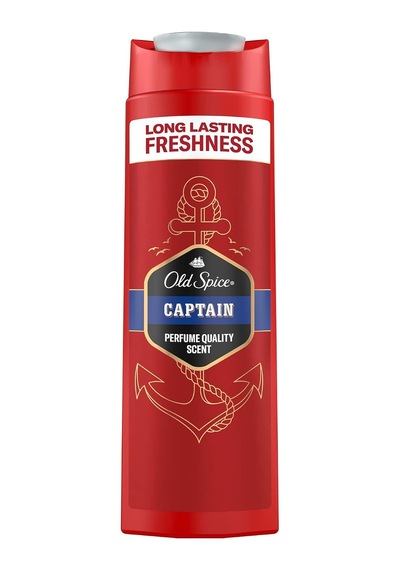 Captain Erkekler İçin Duş Jeli Ve Şampuan 400 Ml Diğer