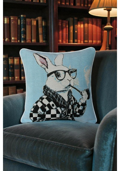 Kırlent Kılıfı Goblen Dokuma Kumaş - 45x45cm Çift Taraflı Biyeli Dekoratif Kırlent Kılıfı - Vs-364 Çok Renkli