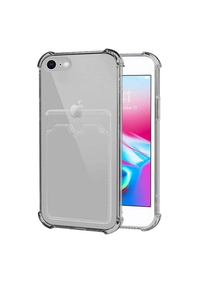 Microsonic Apple Uyumlu iPhone 7 Card Slot Shock Kılıf