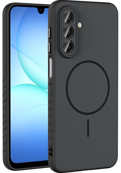 Galaxy A17 İçin Uyumlu M-safe Şarj Özellikli Elde Kaymaz Soft Renkli Kılıf