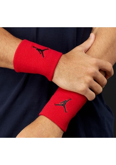 Nike Jordan Jumpmans Wristbands Havlu El Bilekliği Kırmızı 605.Os Kırmızı