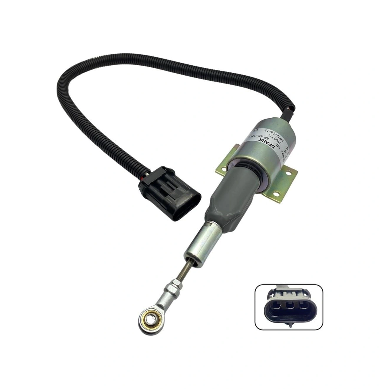 24v Stop Selenoidi Ayaklı Cummıns Motor