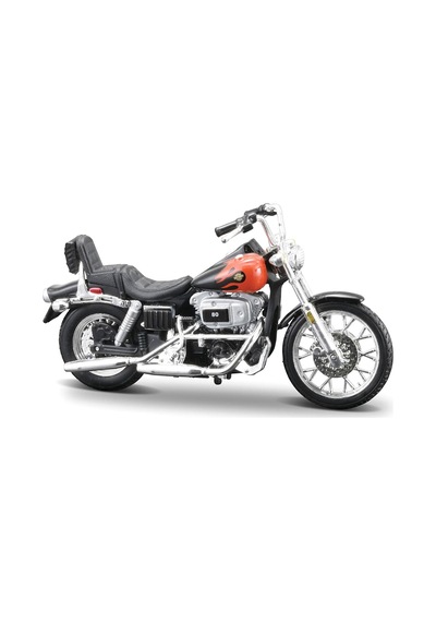 Maisto 1:24 Harley-Davidson 1980 Fxwg Wide Glide Motorsiklet