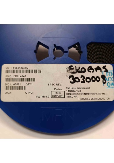 Fdll4148 100v 200ma Sod80 Faırchıld Smd Diyot 250 Adet