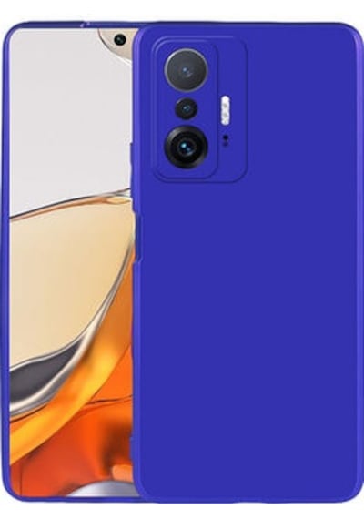 Xiaomi Mi 11t Pro 5g Kılıf Esnek Yapılı İnce Slim Silikon Kapak Ryc/premier Lacivert