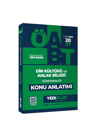 Yediiklim 2027 Öabt Meb-ags Din Kültürü Ve Ahlak Bilgisi Öğretmenliği Konu Anlatımı
