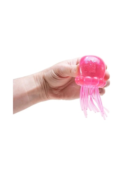 Jelly Squish Sevimli Denizanası Sukuşi Simli Yumuşak Stres Atıcı Oyuncak - 1 Adet