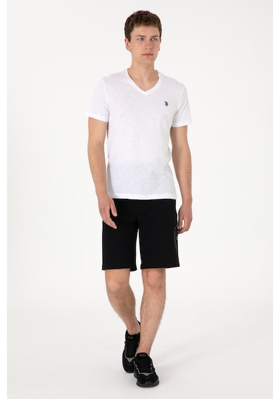 U.s. Polo Assn. Erkek Siyah Şort Örme 50300150-vr046 Siyah