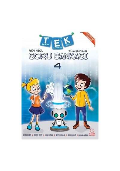 Palme 4. Sınıf Tek Tüm Dersler Soru Bankası Palme 4. Sınıf Tek Tüm Dersler Soru Bankası