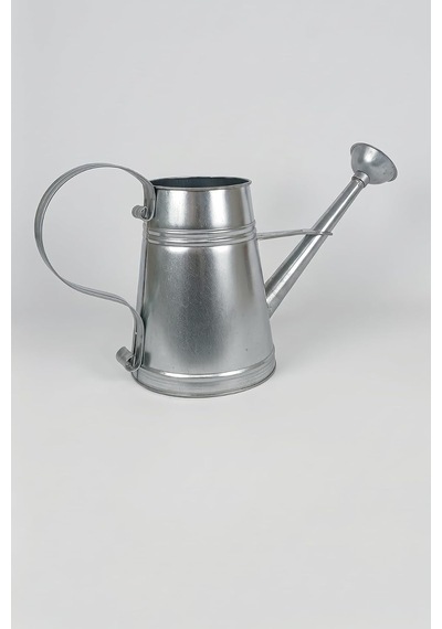 Stella 3 Litre Metal Çiçek Bahçe Sulama Kabı Modern Dekoratif Çok Amaçlı Sulak Galvaniz Genel