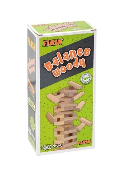 54 Parça Ahşap Woody Denge Oyunu 1237