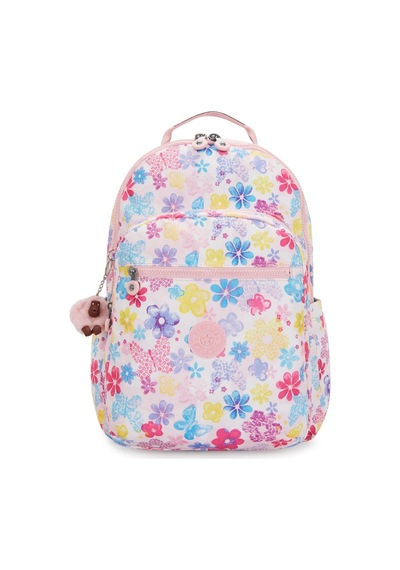 Kipling Kız Çocuk Okul Çantası 2'li Set Çanta Ve Kalemlik Kpsetkpkı581660 - Çiçekli Çok Renkli