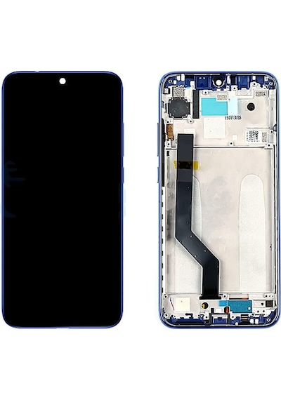 Xiaomi Redmi Note 7 Pro Lcd Ekran+dokunmatik Full Çıtalı Mavi