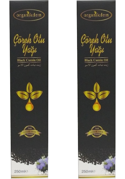 Organikdem Çörek Otu Yağı 2 X 250 ML