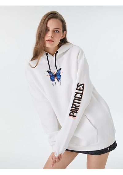 LOFT Oversize Kadın Sweatshirt Lf2033056 Q1.v1 Beyaz