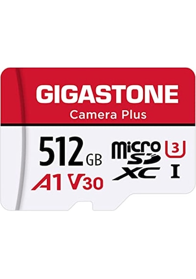 Gigastone Camera Plus 512 Gb Microsdxc Hafıza Kartı + Sd Adaptörü, Aksiyon Kamerası Drone Ve Tablet İçin, 100 Mb/s'ye Kadar Okuma Hızı, Full Hd Video Kaydı, A1 U3 Sınıf 10 Mikro Sd Kart Uhs-ı Gigastone Camera Plus 512 Gb Microsdxc Hafıza Kartı + Sd Adaptörü, Aksiyon Kamerası Drone Ve Tablet İçin, 100 Mb/s'ye Kadar Okuma Hızı, Full Hd Video Kaydı, A1 U3 Sınıf 10 Mikro Sd Kart Uhs-ı