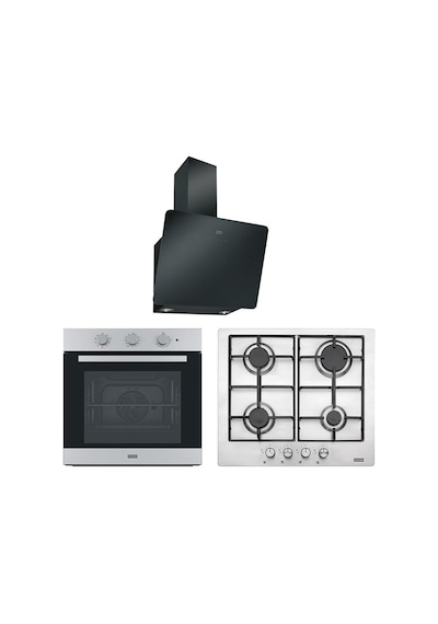 Franke FSL 82 H XS - FHNL 604 4G XS E - FPJ 615 V BK A Ankastre Set