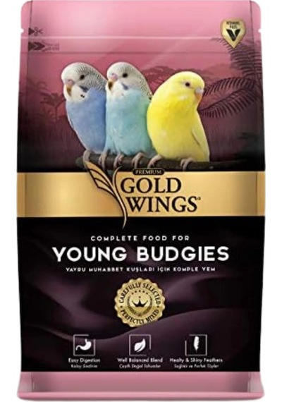 Gold Wings Premium Yavru Muhabbet Yemi 1 Kg