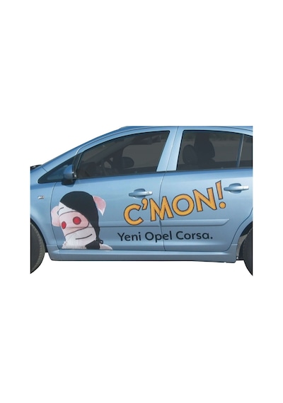 Opel Corsa D Marşpiyel (5 Kapı Md) 2 Prç Fiber 2007 ve Sonrası