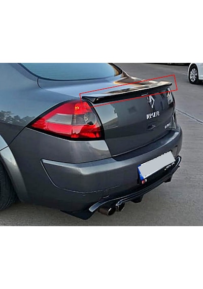 Renault Megane 2 Sedan Spoyler