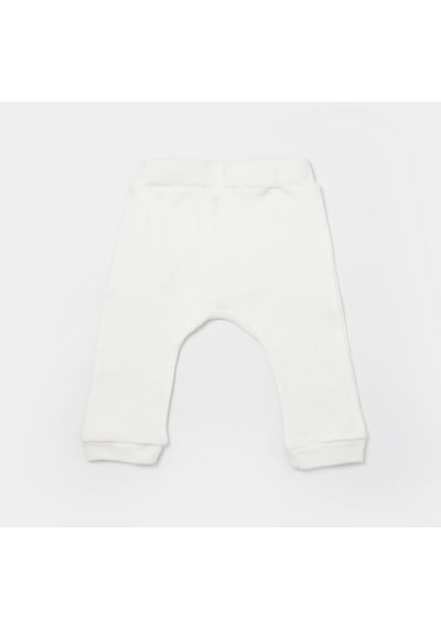 Bibaby Jakarlı 2'li Pantolon 57912 Pembe-ekru