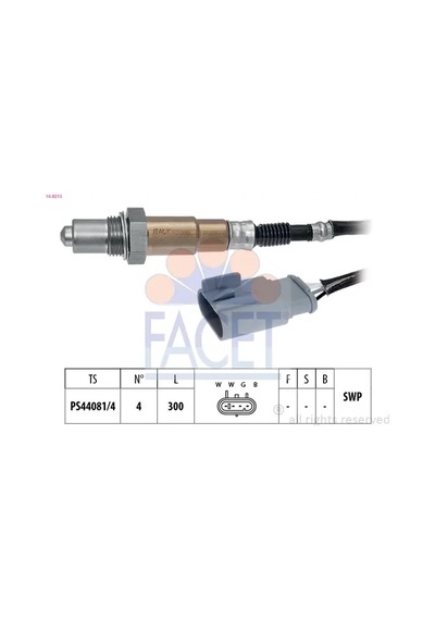 Oksijen Lambda Sensörü - Fiat Grande Punto, Punto, Mito - Facet-108215