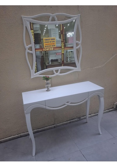 Dresuar 90011 Cnc Çökertme Model Windows Ayna Lake Beyz Tabla Kayn Aslan Ayk Beyaz