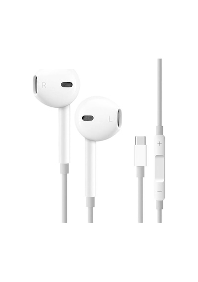 Powerway Earone Mikrofonlu Kablolu Kulaklık Type-c Çıkışlı Tüm Cihazlarla Uyumlu Stereo 2