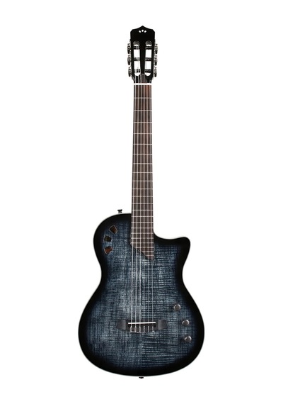 Cordoba Stage Thinbody Elektro Klasik Gitar Black Burst