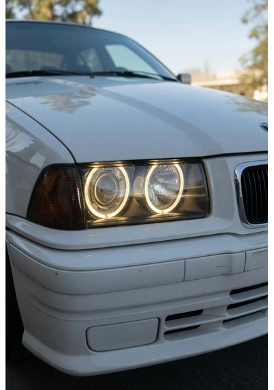 Bmw E36 Led Angel Halka Seti Günışığı Oem Ton Far İçi Halka Premium