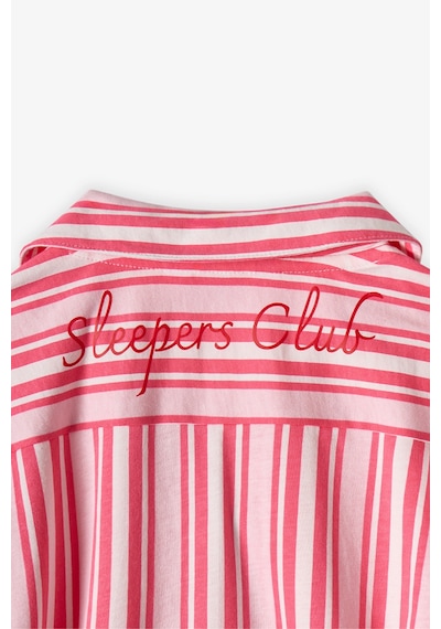 Penti Pembe Kız Çocuk Pink Cozy Club Uzun Kollu Düğmeli Pamuklu Gömlek Pijama Takımı Penti Pembe Kız Çocuk Pink Cozy Club Uzun Kollu Düğmeli Pamuklu Gömlek Pijama Takımı