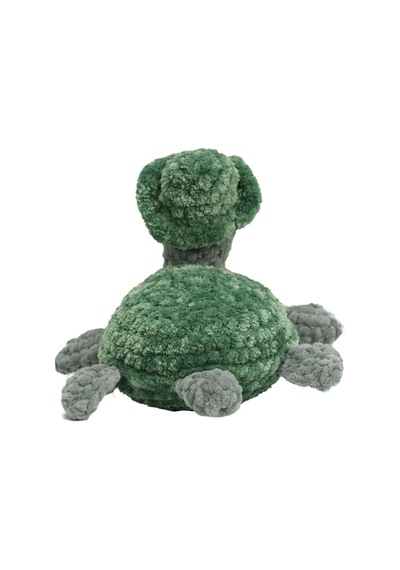 E38 El İşçiliği Peluş Kaplumbağa 15 Cm - 6257 Karışık Çok Renkli