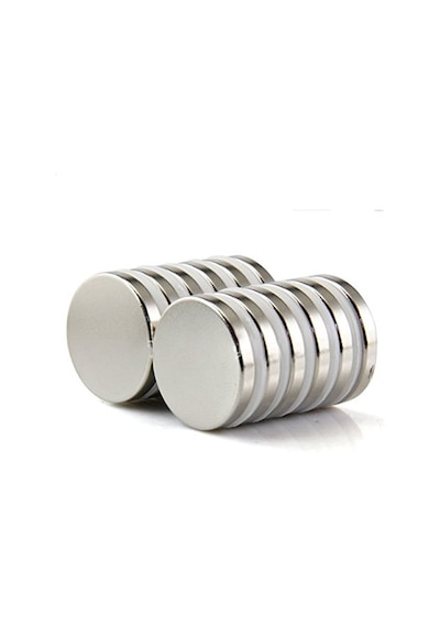 5 Adet Çap 25Mm X Kalınlık 5Mm Yuvarlak Güçlü Neodyum Mıknatıs