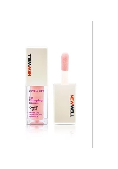 New Well Lip Plumping Cream Summer Pink Dudak Dolgunlaştırıcı Krem 5 Ml, T1150