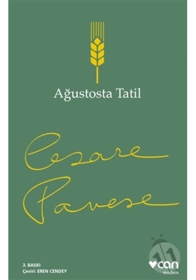 Ağustosta Tatil - Cesare Pavese - Can Yayınları