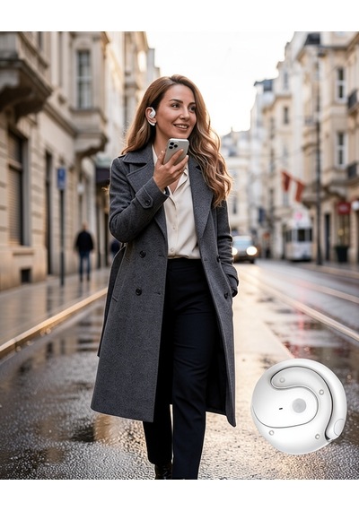 Kablosuz Kulaklık Bluetooth 5.4 Uzun Pil Ömrü Dokunmatik Kontrollü Belirtilmemiş