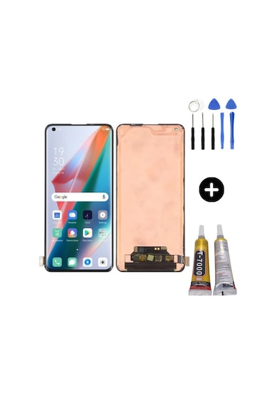 Oppo Find X3 Pro Uyumlu Hk Lcd Ekran Dokunmatik + Montaj Seti