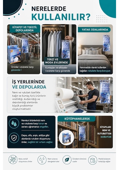 Nemtut Askılı Nem Alıcı Rutubet Giderici Nemtut Askılı Nem Alıcı Rutubet Giderici Korozyon Önleyici 4 Diğer