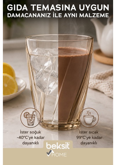 Home Glassy Kırılmaz Polikarbon 6'lı Bardak Sarı 400 Ml Sarı Sarı