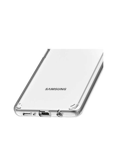 Galaxy A71 Kılıf Zore Coss Şeffaf Sert Silikon Kılıf Renksiz