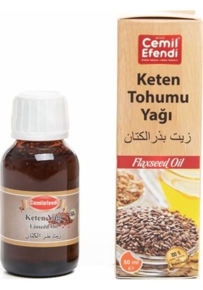 Cemilefendi Keten Tohumu Yağı 50 ML