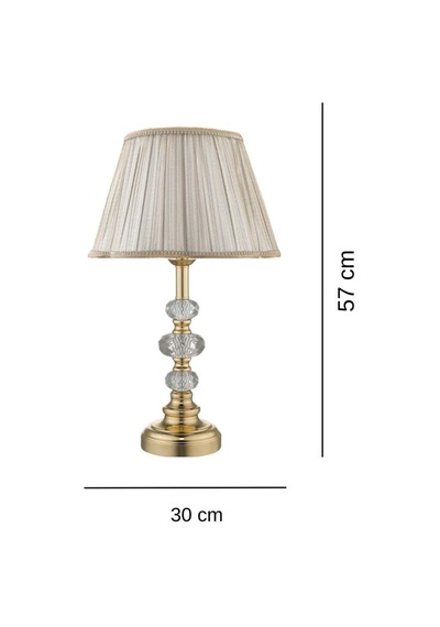 2 Adet Arven Gold Kristal Abajur Diğer
