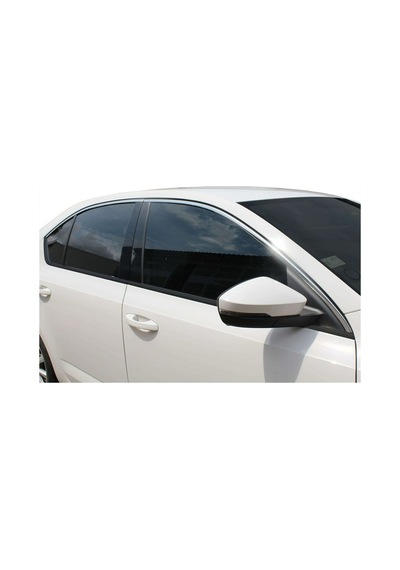 Skoda Octavia A7 Cam Üst Çıtası 4 Prç Krom 2013 ve Sonrası