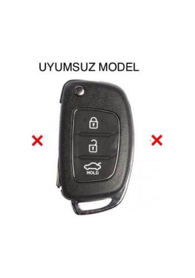 2 Adet Accent Era I20 I30 Elantra Silikon Anahtar Koruma Kılıfı S