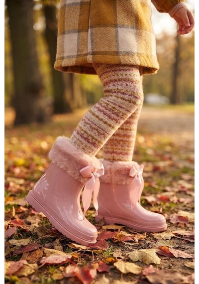 Igor Cc333 010 Bimbi Soft Borrego Pembe Çocuk Yağmur Çizmesi