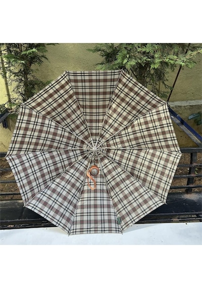Marlux April A238-l Otomatik Special Ekose A1 Şemsiye Haki